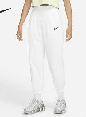 Nike/耐克官方正品女子梭织时尚休闲运动透气束脚长裤 DD5049-100