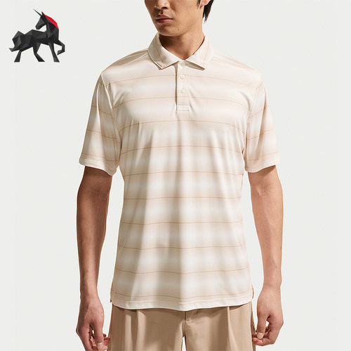 Nike/耐克正品Par男士吸湿排汗针织运动翻领T恤IB0219-104