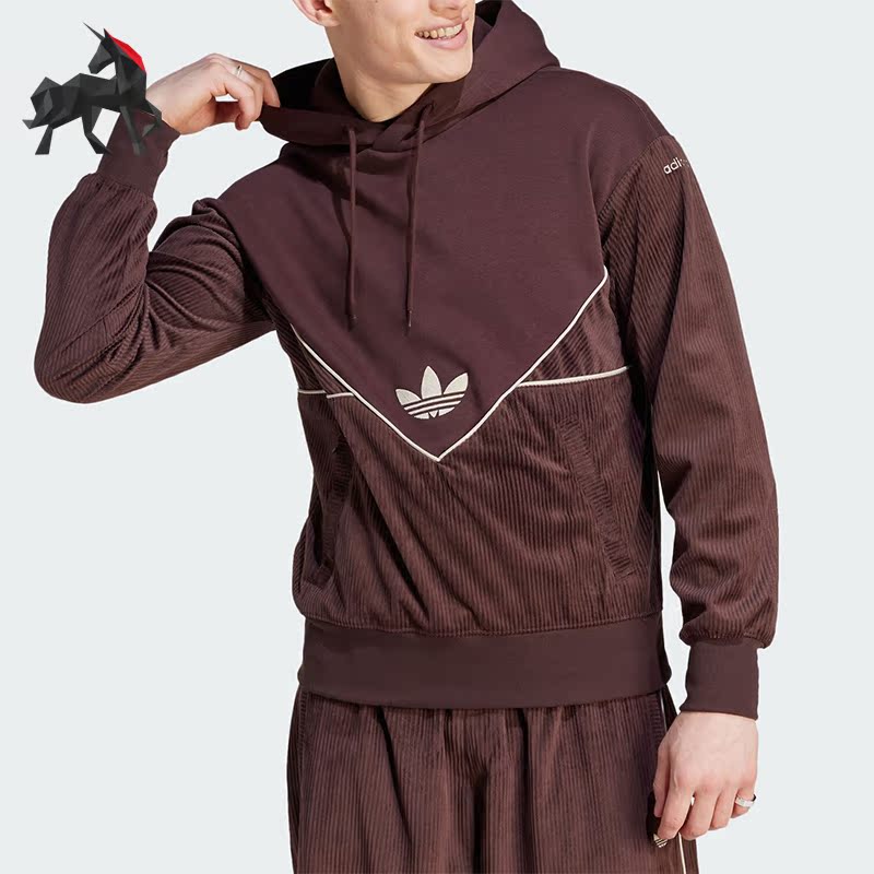 阿迪达斯正品男子时尚卫衣