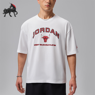 Nike/耐克正品Jordan男士运动字母印花经典休闲短袖T恤IF3122-100
