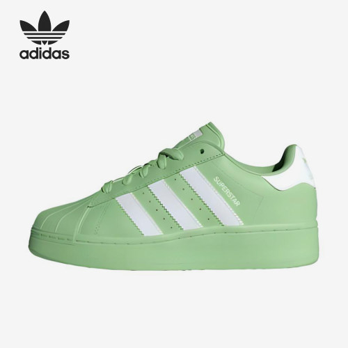 Adidas/阿迪达斯正品三叶草女士运动耐磨时尚防滑系带板鞋ID5729
