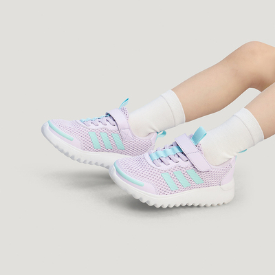 Adidas/阿迪达斯正品PLAYFLOW EL小童运动网眼透气休闲鞋KJ3271