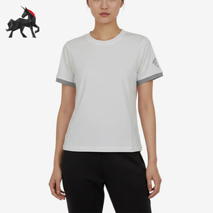Adidas/阿迪达斯正品夏季款女士圆领简约套头短袖T恤LC6386