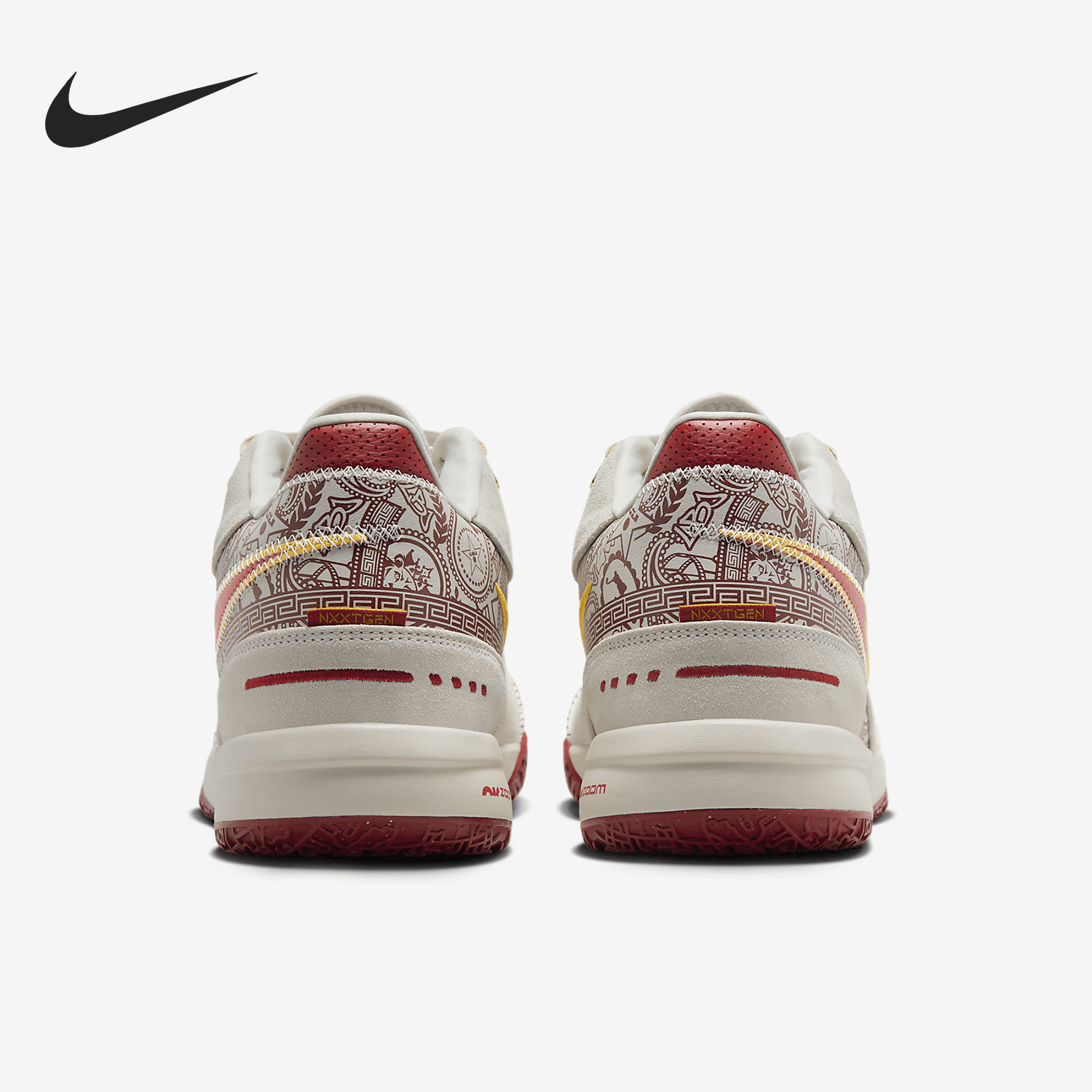 Nike/耐克正品男士运动减震耐磨低帮刺绣篮球鞋FZ7890-001