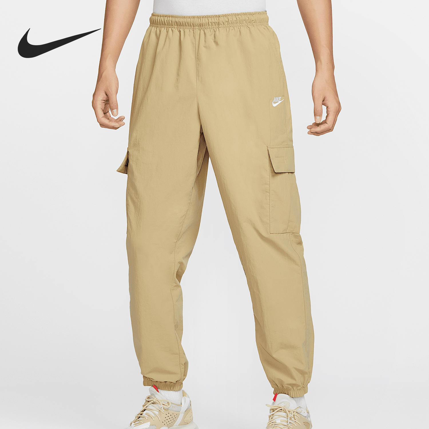 Nike/耐克正品2025男士梭织宽松工装束脚运动长裤HJ1991-297