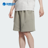 阿迪达斯正品 五分裤 透气新款 宽松运动休闲短裤 JL9991 男士 Adidas