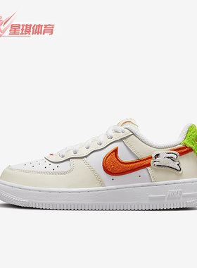 Nike/耐克正品 Force 1 LV8 (PS)新款儿童运动休闲板鞋FJ4888-181