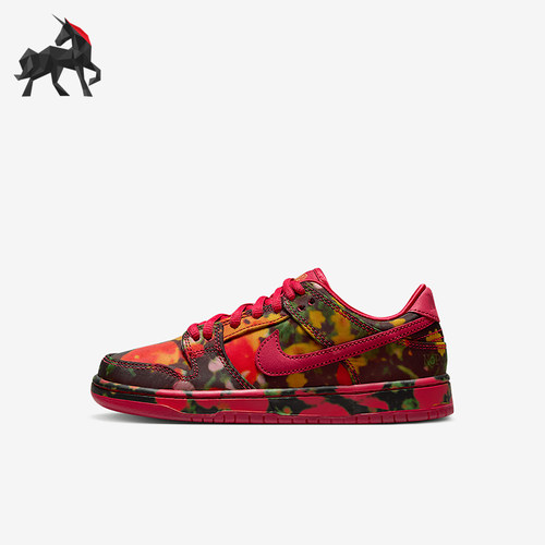 Nike/耐克正品Dunk Low小童时尚经典轻便透气休闲板鞋FZ1236-600