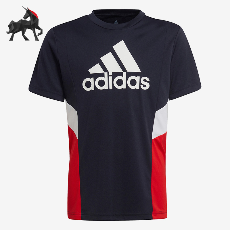 Adidas/阿迪达斯大童运动短袖