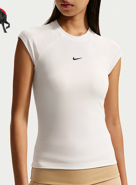 Nike/耐克正品Sportswear女士针织透气印花经典短袖T恤IF0243-133