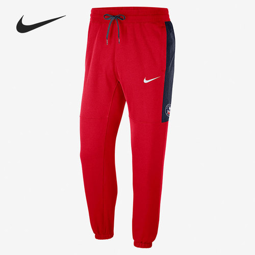 Nike/耐克正品布鲁克林篮网队男子篮球训练运动裤 DC0897-657