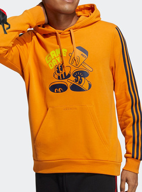 Adidas/阿迪达斯正品NEO M CN FIREYE HDY男子运动套头卫衣HA2250