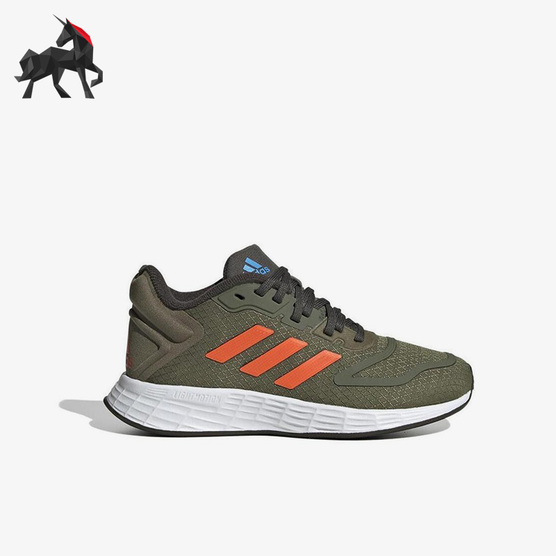 Adidas/阿迪达斯正品Duramo 10 K大童轻便经典低帮跑步鞋GZ1796