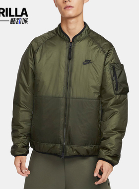 Nike/耐克正品2025冬季款男士日常立领保暖刺绣外套FB7859-325