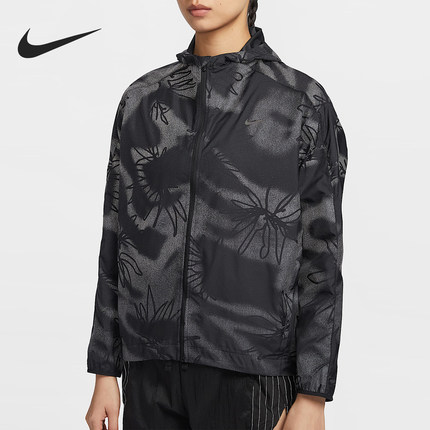 Nike/耐克官方正品Running Division 女士印花跑步夹克HJ2194-010