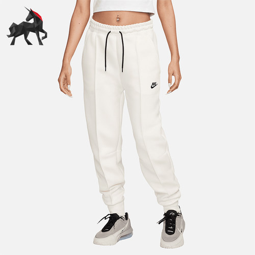 Nike/耐克正品Sportswear 女士运动系带针织经典长裤FB8330-110