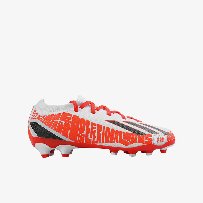 Adidas/阿迪达斯正品X.3 MG中端梅西儿童款短钉运动足球鞋 GW8394