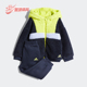 阿迪达斯正品 SET婴童时尚 FULL Adidas ZIP HOODIE 运动套装 H38378