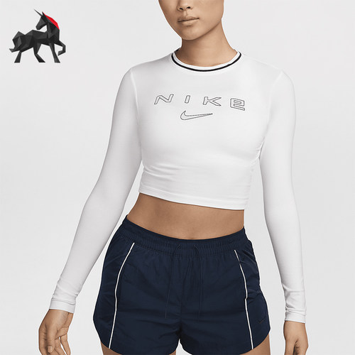 Nike/耐克女士休闲圆领长袖T恤