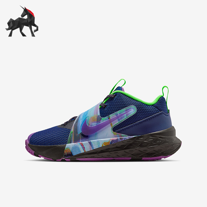 Nike/耐克正品四季款 GS女子大童运动训练耐磨篮球鞋HV2291-400