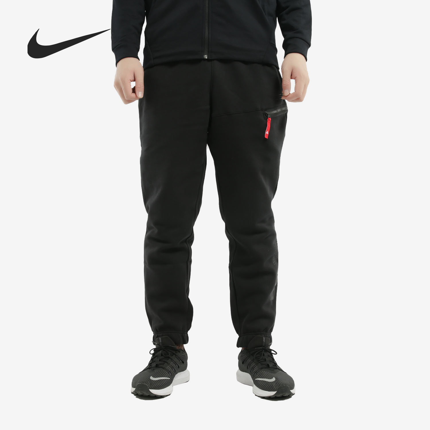 Nike耐克正品长裤男子当季新款欧文篮球运动收口小脚裤BV9289