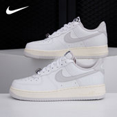 AF1白灰反光空一号板鞋 Nike CJ1631 Force Premium 耐克正品 Air