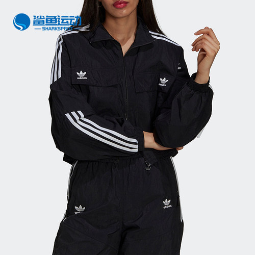 阿迪达斯女士运动外套H22875