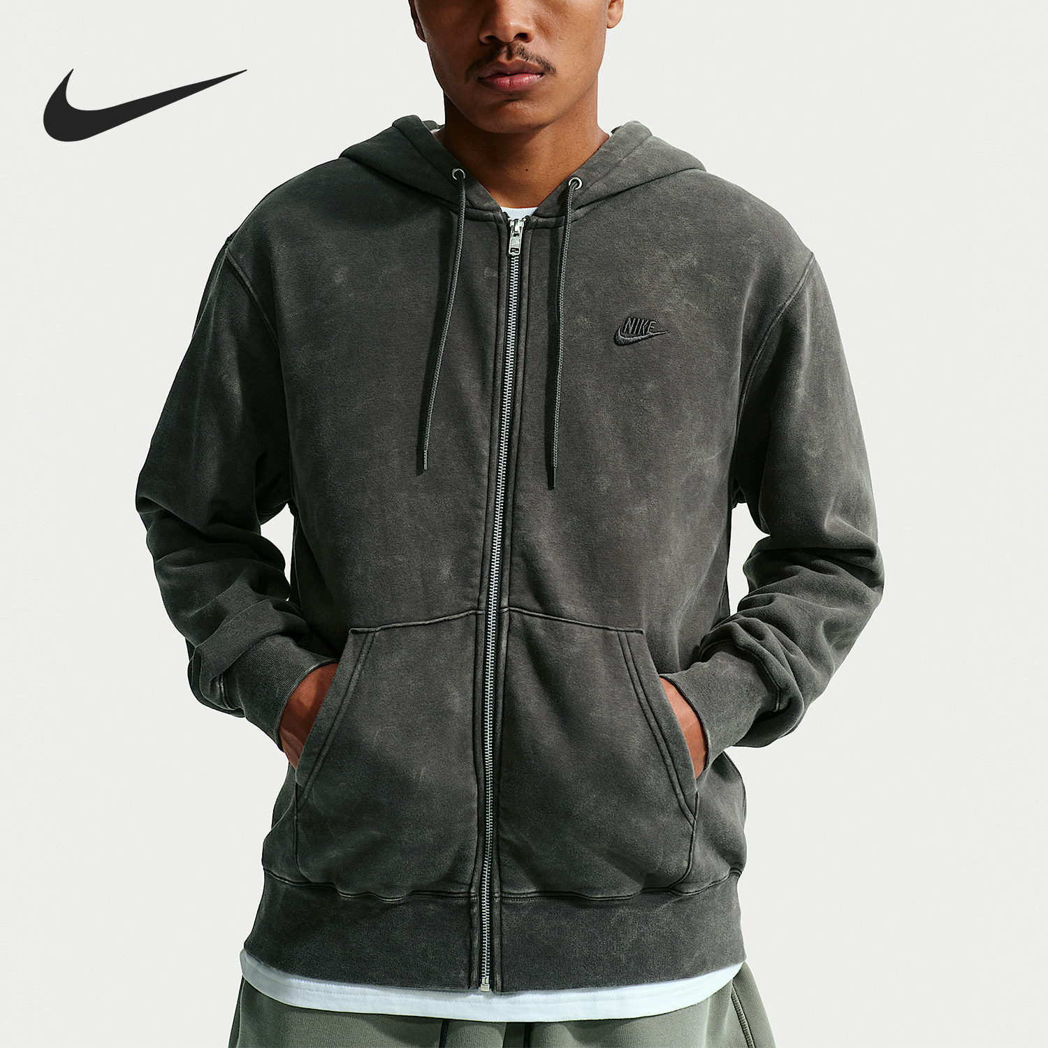 Nike/耐克正品2026春季款男士日常连帽针织耐穿外套IQ6422-060,运动服/休闲服装,运动茄克/外套,淘宝优惠券,粉丝福利购,淘宝优惠卷