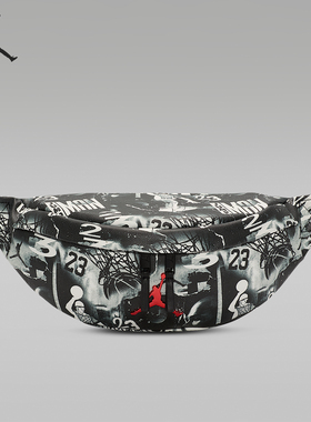 Nike/耐克官方正品JORDA男女同款都市风图案运动腰包II7299-011