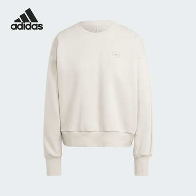 阿迪达斯女子运动圆领卫衣