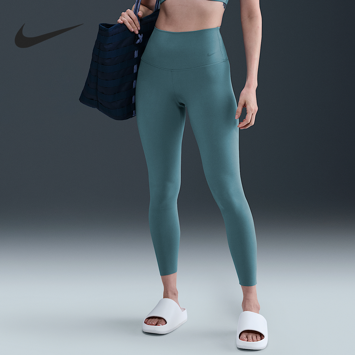 耐克女士瑜伽高腰紧身运动长裤