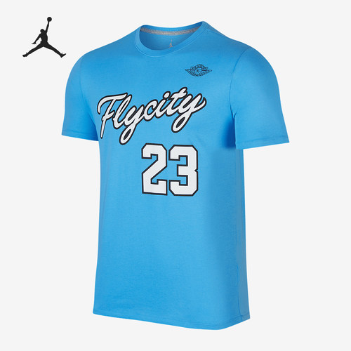 Nike/耐克正品JORDAN男士篮球透气训练宽松短袖862840-412