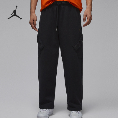 Nike/耐克正品JORDAN男士日常直筒针织运动耐穿长裤IQ3952-010