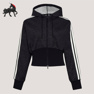 Adidas/阿迪达斯正品2026年新款女士经典休闲运动连帽夹克KX8905