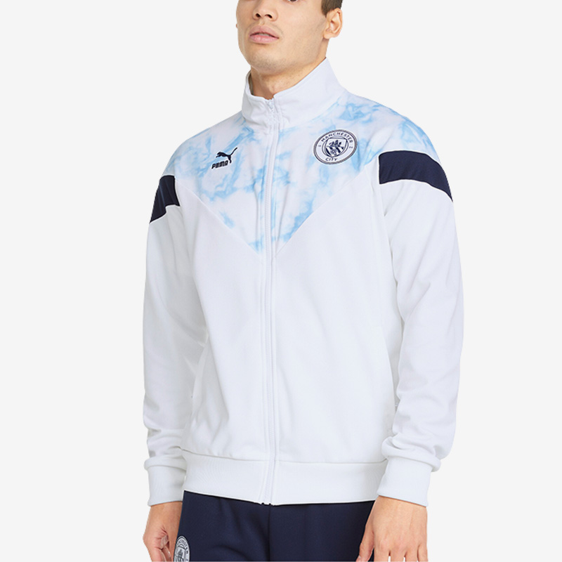 Puma/彪马正品春季新款男子曼城足球训练夹克外套765202-06