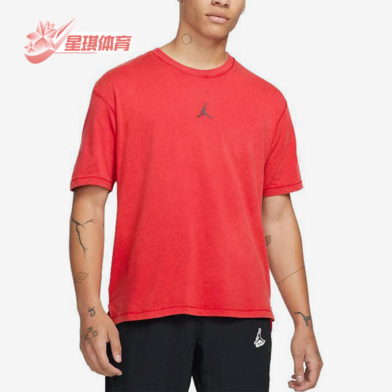 Nike/耐克正品JORDAN新款男士透气圆领针织休闲短袖DH8920-687