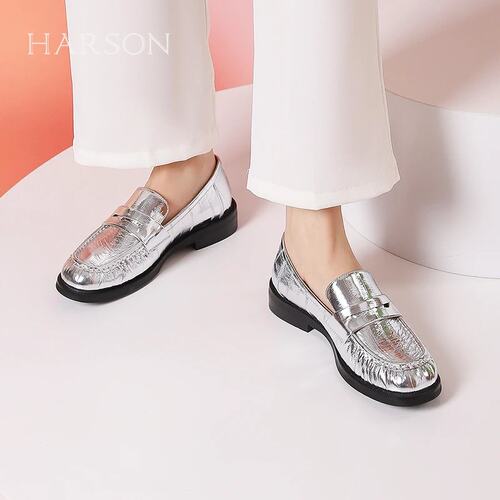 HARSON哈森24春季新品舒适平底女鞋HS247110
