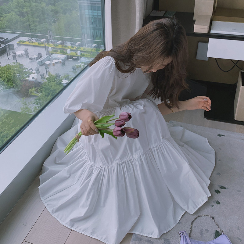 现货2023年夏季新款连衣裙女267A060P85138,女装连衣裙,浙宝267