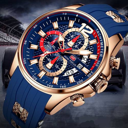 三眼计时特种兵运动表霸气