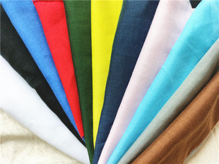 纯色的确良布料素色涤纶面料汽车窗帘衬衣裙子床单里布内衬口袋布