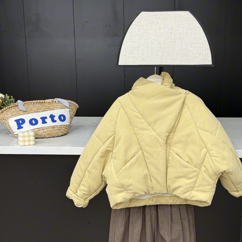 leomama女童韩版加绒棉服外套冬季儿童新款时尚设计感奶黄棉衣,童装/婴儿装/亲子装,棉袄/棉服,淘宝优惠券,粉丝福利购,淘宝优惠卷