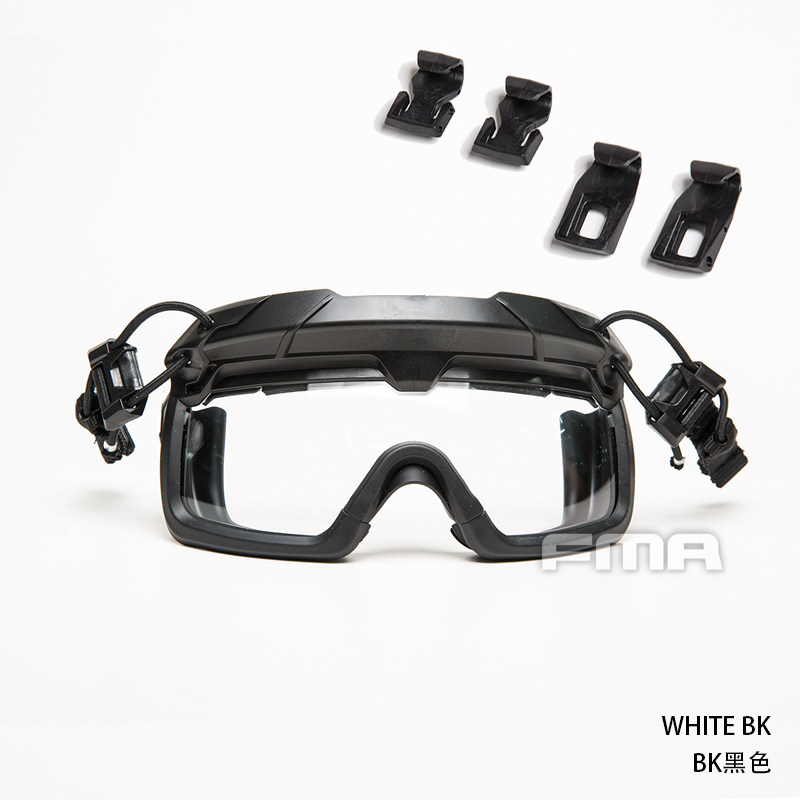 TB1333-W TACTICAL HELMET SPLIT ANTI-FOG GOGGLES 3MM THICKNESS LENS CS FIELD GOGGLES