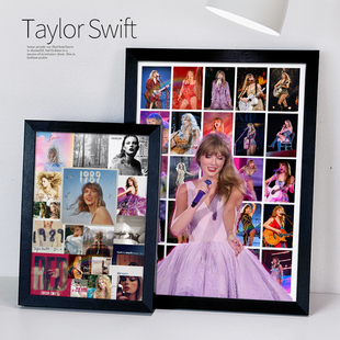 泰勒斯威夫特周边相框专辑挂画摆件TaylorSwift海报霉霉拼图礼物