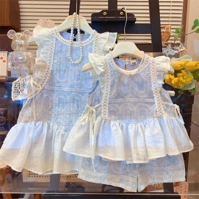 女童套装2025夏季新款