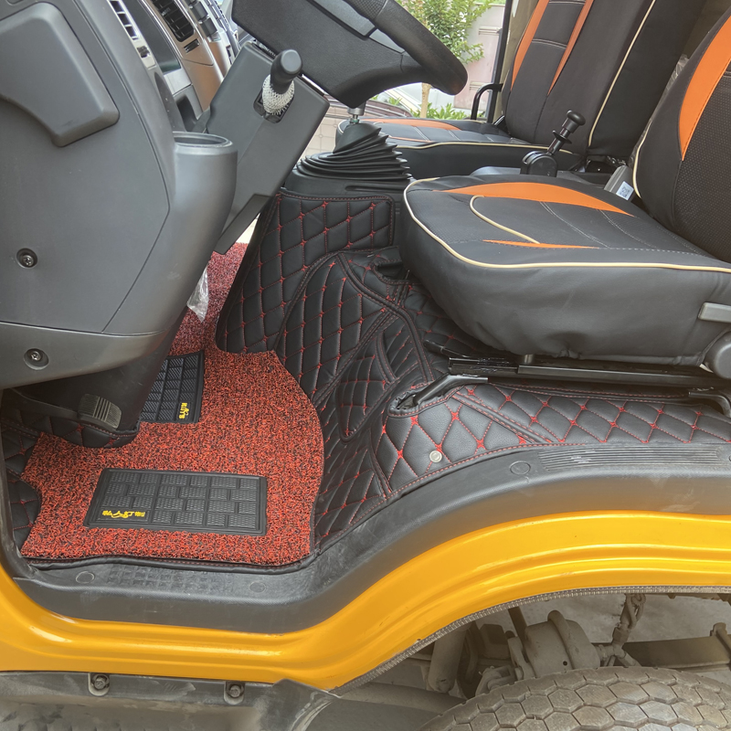 陕汽轩德X9德龙K3000K5000脚垫