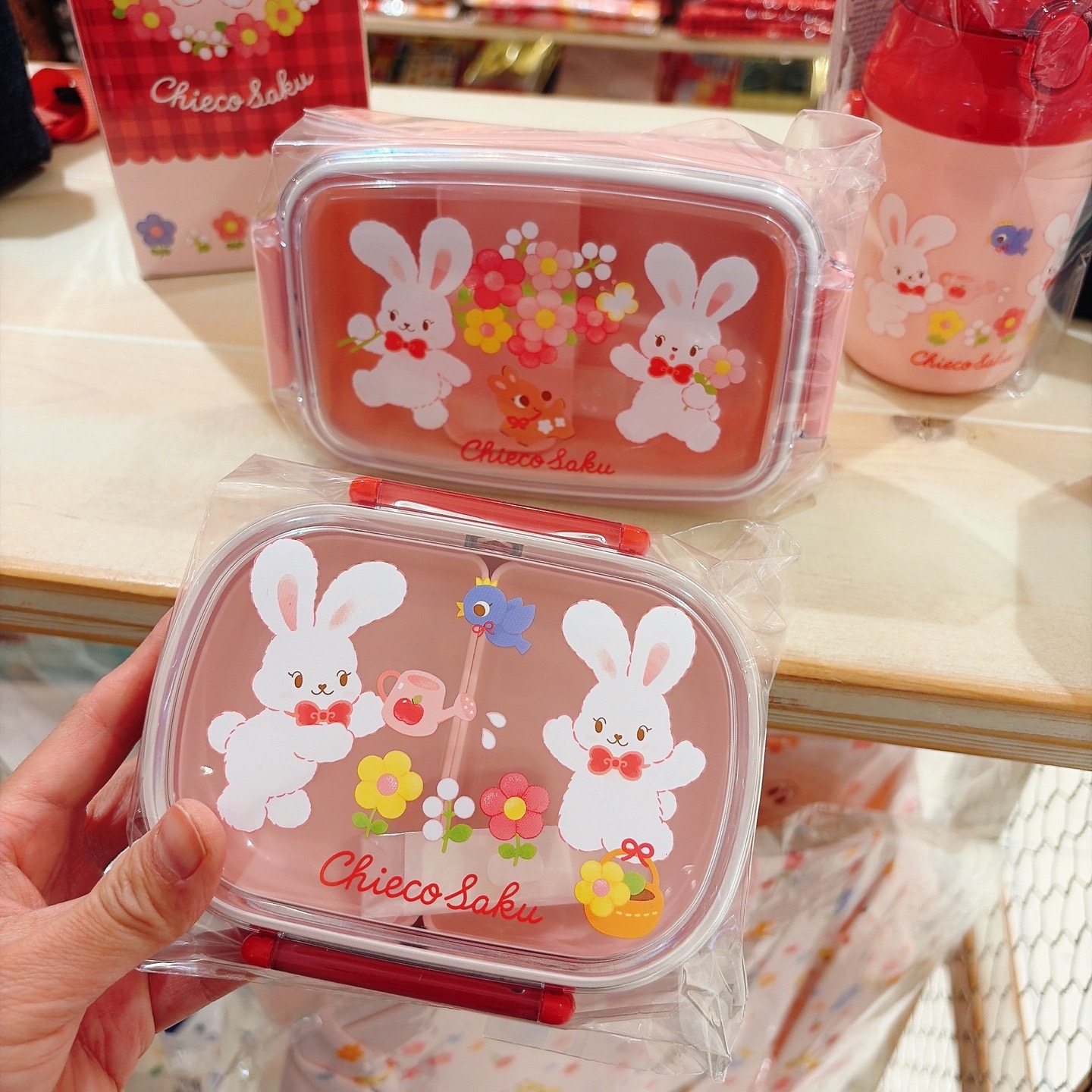 日本制mikihouse富贵兔女童勺子叉子筷子便当盒饭盒餐盒零食餐具