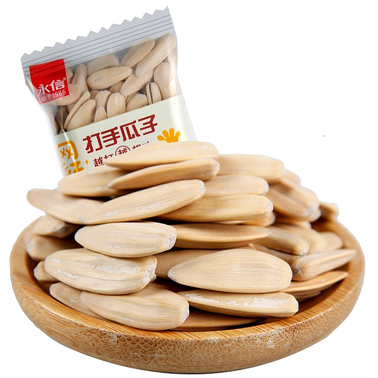 永信网红打手瓜子500g葵花籽鲜奶味年货炒货休闲办公茶点小零食