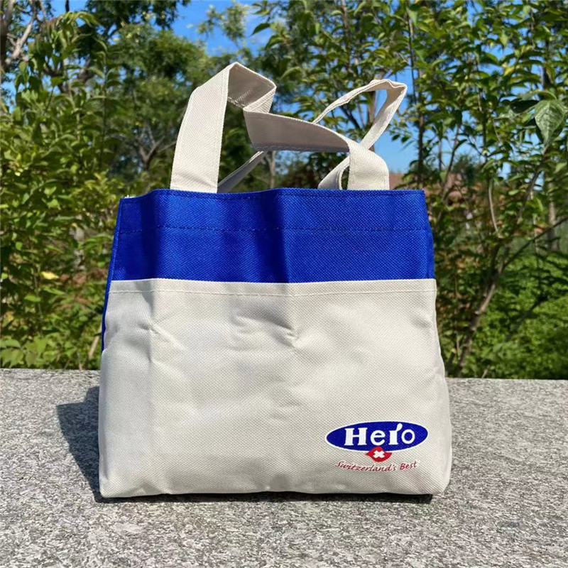 清仓款式小巧蓝白色环保袋便携