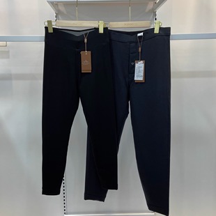 绒织王25101男25102女秋冬羊毛织片保暖裤打底裤修身中厚长裤500G