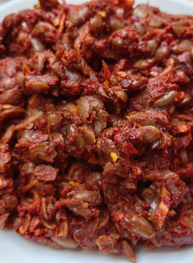 推荐云南土特产保山农家腌辣农家自制酒豆豉姜丝酒糟豆豉开胃